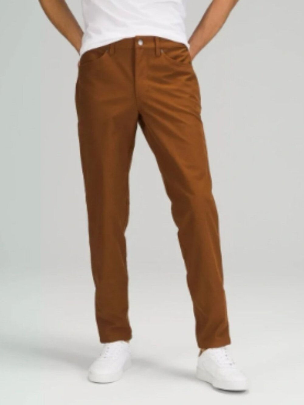 Lululemon Men's ABC Slim Fit Terracotta Pants Size: 42W x 32L